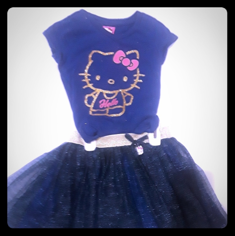 Hello Kitty Skirt (Tutu) Set